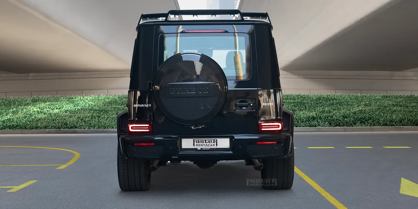 Mercedes Brabus Exterior Rear View